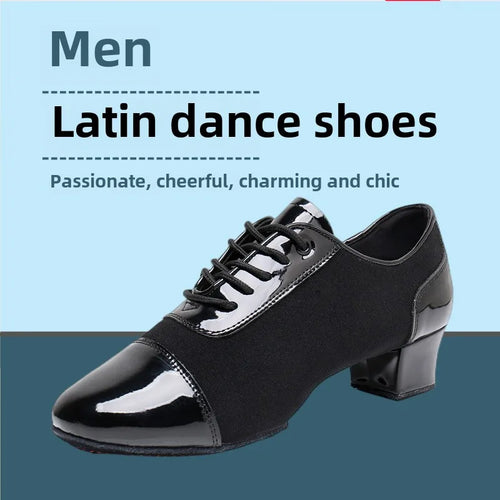 2025 New Modern Dance Shoes Men Ballroom Dancing Soft Rubber Sole Suede Sole Optional Large Size 46 Male Jazz Latin Shoes Tango