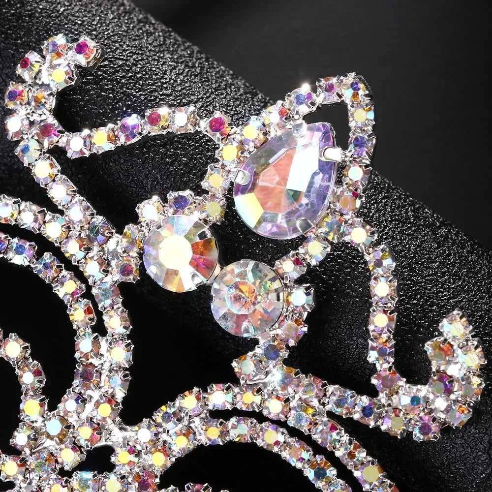 Belly Dance Rave Colorful Crystal Thigh Chain  Accessories Gift 2025 Beach Bikini Geometric Sexy Leg Jewelry Dress for Women