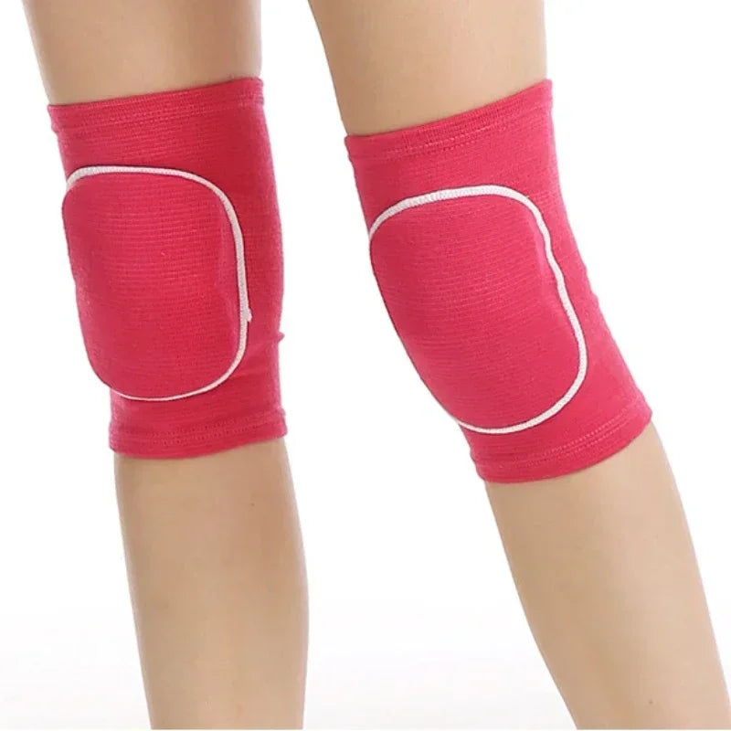 2pcs Dance knee pads Sports Compression Knee Pads Elastic Knee Protector Thickened Sponge Support roller volleyball Training
